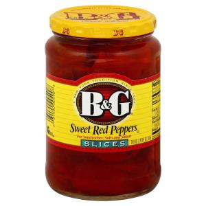 b&g - Sweet Red Peppers Slices