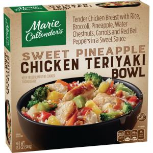 Marie callender's - Sweet Pinappe Chicken Teriyaki Bowl