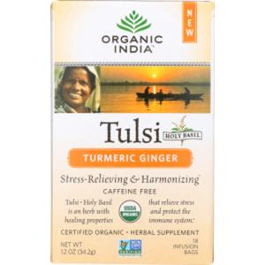 Organic India - Tea Tumeric Ginger