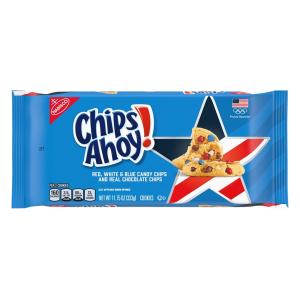 Nabisco - Chips Ahoy Red White & Blue Candy Chip