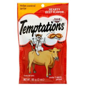 Whiskas - Temptations Hearty Beef Cat Treats