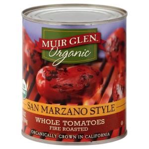 Muir Glen - Tomato Fire Roast Whole Marzano Tomatoes