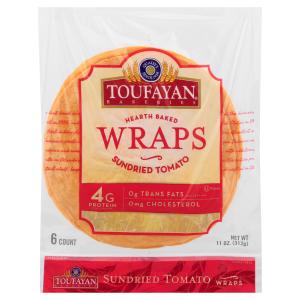 Toufayan - Tomato Wraps