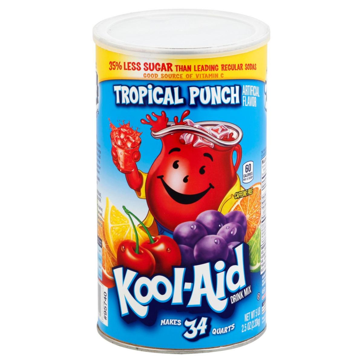TROPICAL PUNCH DRK MIX 34QT