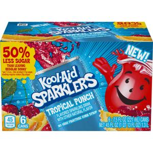 kool-aid - Tropical Punch Sparklers 6pk