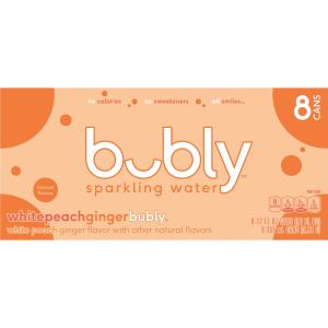 Bubly - White Peach Ginger