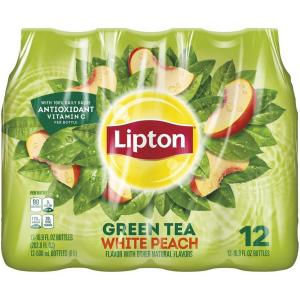 Lipton - White Peach Ice Tea 12pk