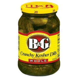 b&g - Whole Kosher Dill Pickles