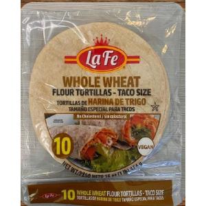 La Fe - Whole Wheat Flour Tortillas