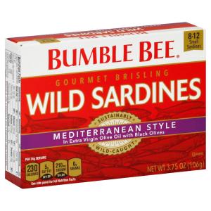 Bumble Bee - Wild Sardine Small Medit