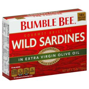 Bumble Bee - Gourmet Wild Sardines in Evoo