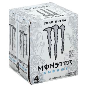 Monster - Zero Ultra 4pk